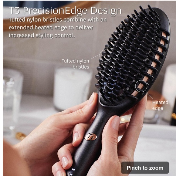 T3 Edge Heated Smoothing & Styling Brush - Picture 5 of 7